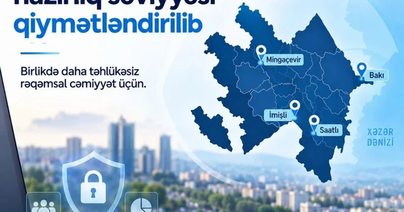 Regionlarda əhalinin kibertəhlükəsizlik üzrə hazırlıq səviyyəsi qiymətləndirilib FOTO
