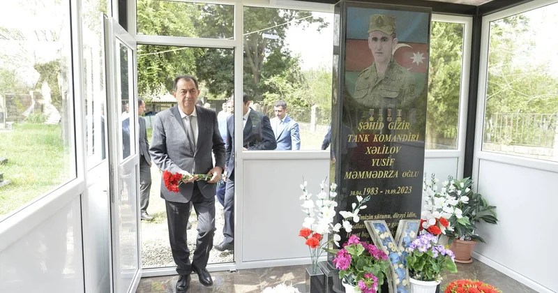 Antitterror şəhidi yad edilib FOTO