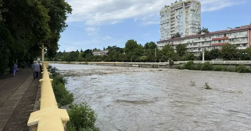 Один из российских городов ушел под воду после сильного ливня