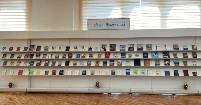 Milli Kitabxanada “Həsən Həsənov 85” adlı ənənəvi kitab sərgisi açılıb