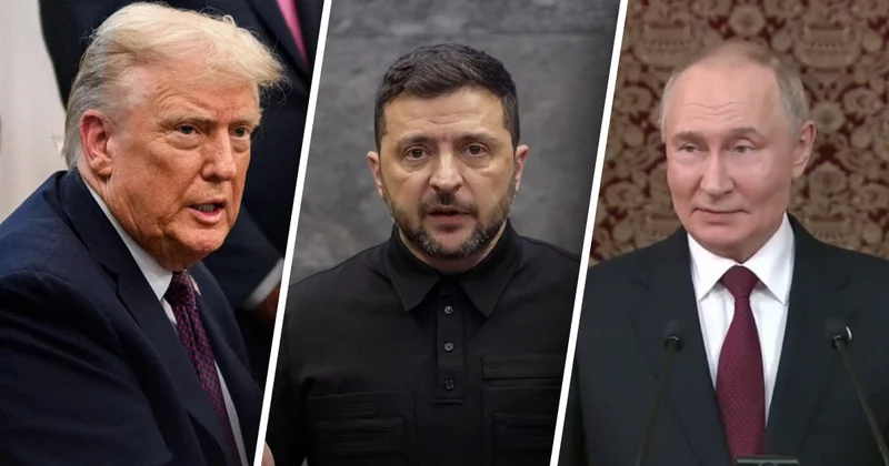 “Zelenski Tramp Putin üçbucağı: diplomatiyanın tükəndiyi nöqtə“ “The Times“