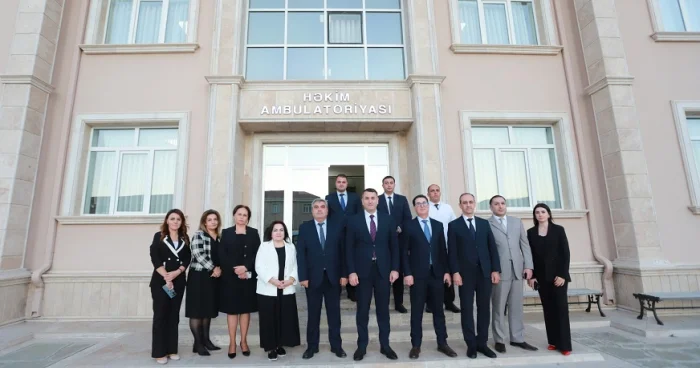 Səhiyyə Nazirliyinin nümayəndələri Naxçıvana gedib