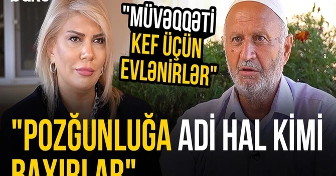 İndi ailə anlayışı əvvəlki kimi dərin məna kəsb etmir Novxanı sakini xatirələrini bölüşdü