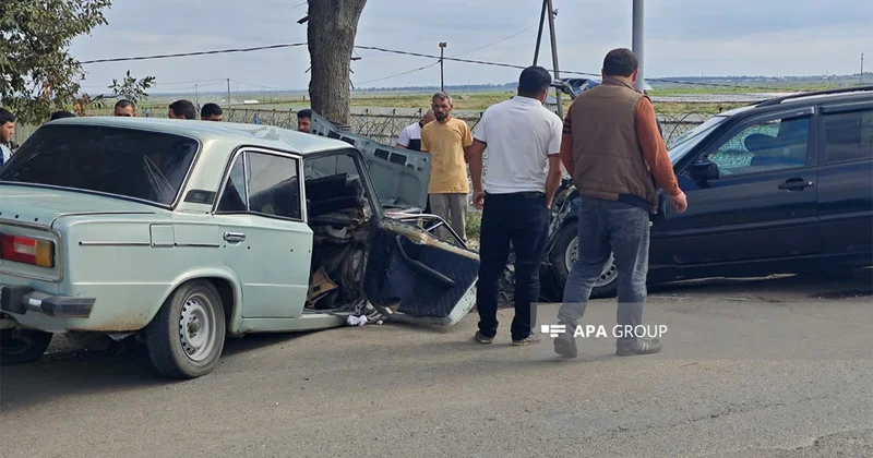 В Джалилабадском районе произошло ДТП, пострадали 4 человека ФОТО