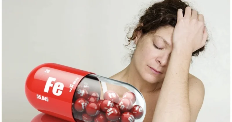 ​Dəmir çatışmazlığının ilkin əlamətləri bədən sizə siqnal verir