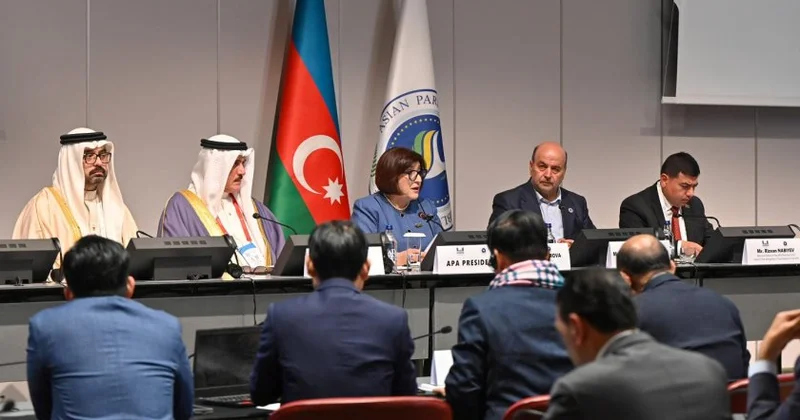 Sahibə Qafarova Cenevrədə Asiya Parlament Assambleyasının Koordinasiya görüşünə sədrlik edib