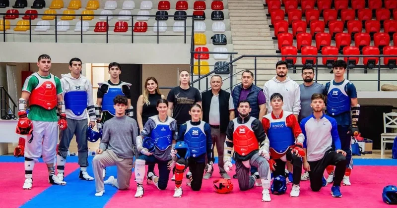 Azərbaycan taekvondo millisi Qəbələdə hazırlığını davam etdirir FOTO