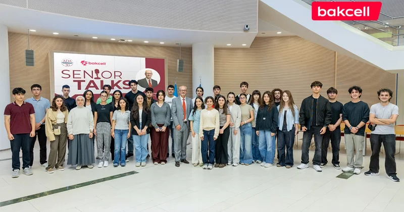 “Bakcell”in baş icraçı direktoru ADA Universitetinin tələbələri ilə görüşüb Fotolar