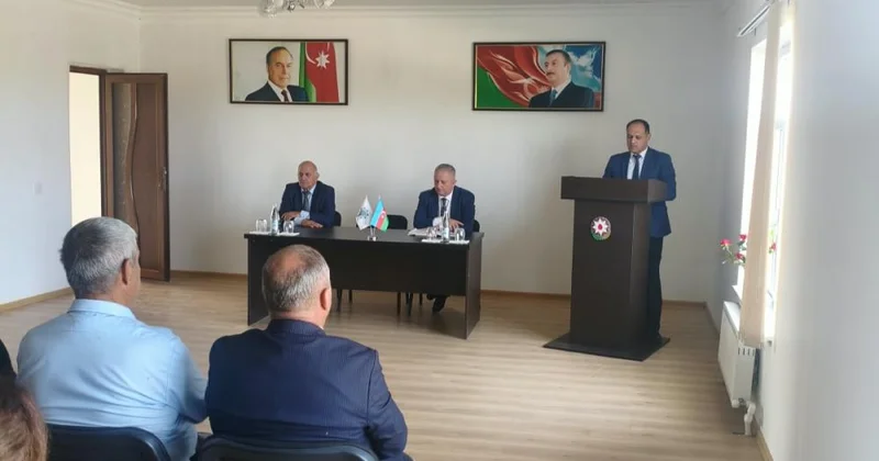 Yeni Azərbaycan Partiyası Göyçay rayon təşkilatının ”Müskürlu kənd”Ərazi partiya təşkilatında YAP ın VIII Qurultayının yekunlarına həsr olunmuş tədbir keçirilib