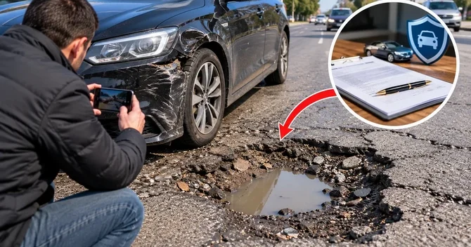Çuxura düşən avtomobilə dəyən zərəri kim qarşılamalıdır?