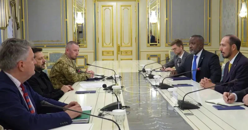 Команда оборонного гиганта приехала к Зеленскому