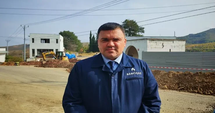 Xocavəndin iki kəndinə qaz xətti çəkilir 140 ailəyə şad xəbər