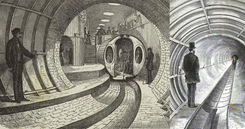 1870 ci ildə yeraltı nəqliyyat necə yaradıldı? KONKRET