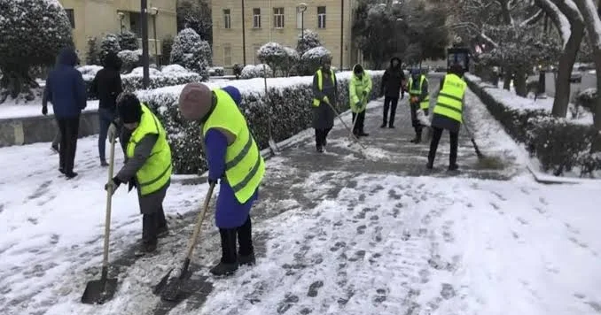 Bakıda qışa hazırlıq başladı