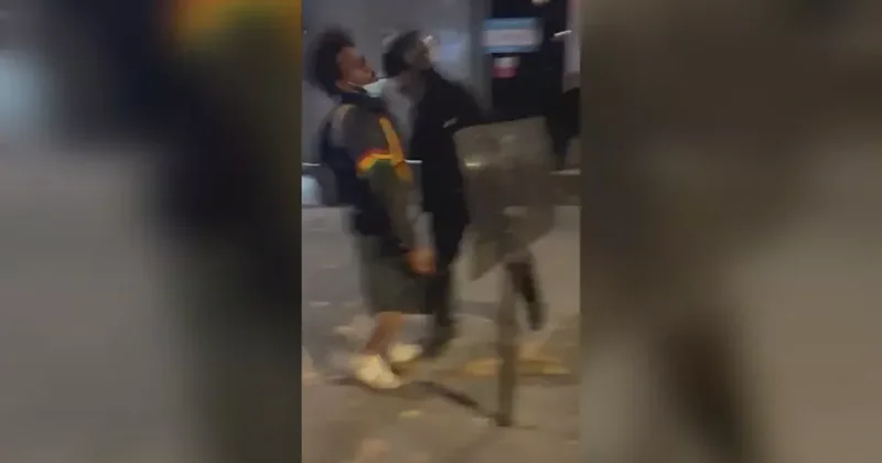 Житель Новой Каледонии подвергся полицейскому нападению в Париже: ВИДЕО
