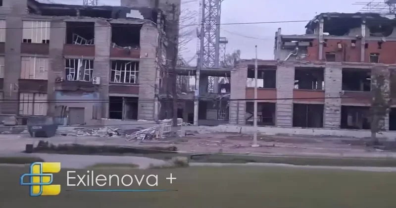 Exilenova+ публикует кадры разрушений на заводе ВНИИР Прогресс в России Видео