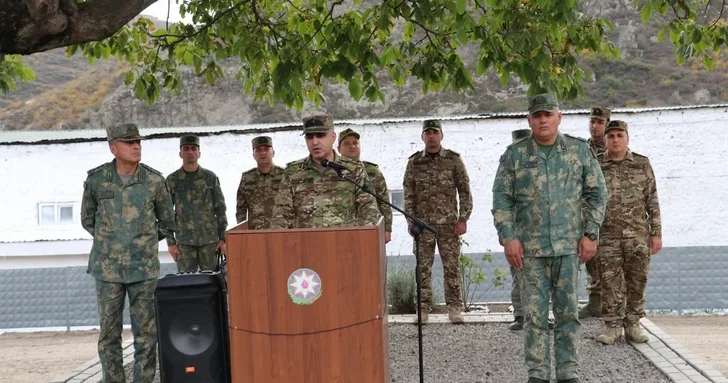 В Лачынском районе состоялась встреча военного прокурора с личным составом подразделений Минобороны