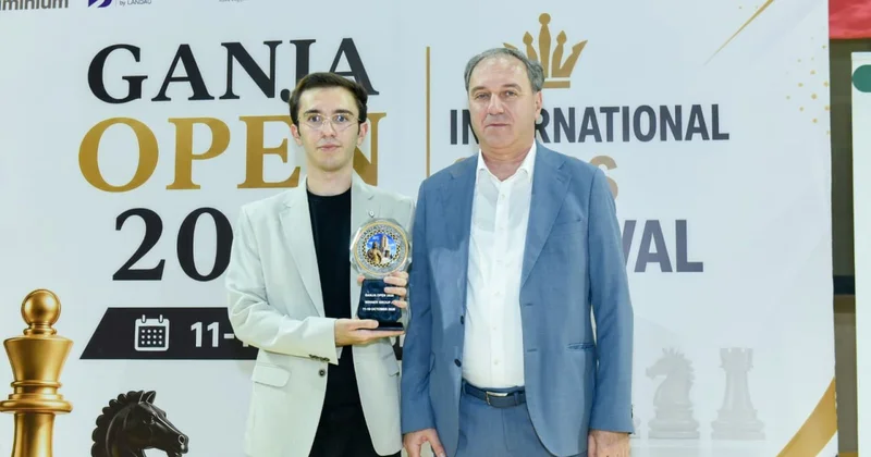 18 yaşlı şahmatçımız beynəlxalq turnirdə QALİB OLDU FOTO