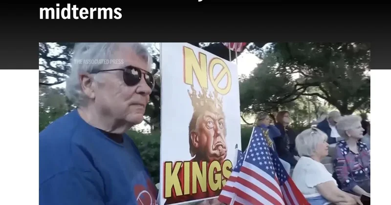 Без королей : американцы вышли на протесты против Трампа