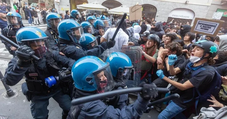 Протесты против роста цен в Милане привели к массовым задержаниям