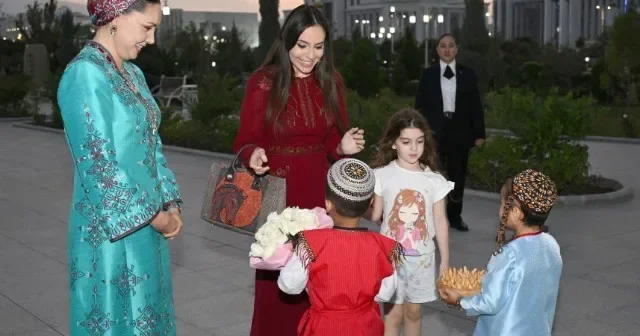 Leyla Əliyeva Arkadağda reabilitasiya mərkəzində FOTOLAR