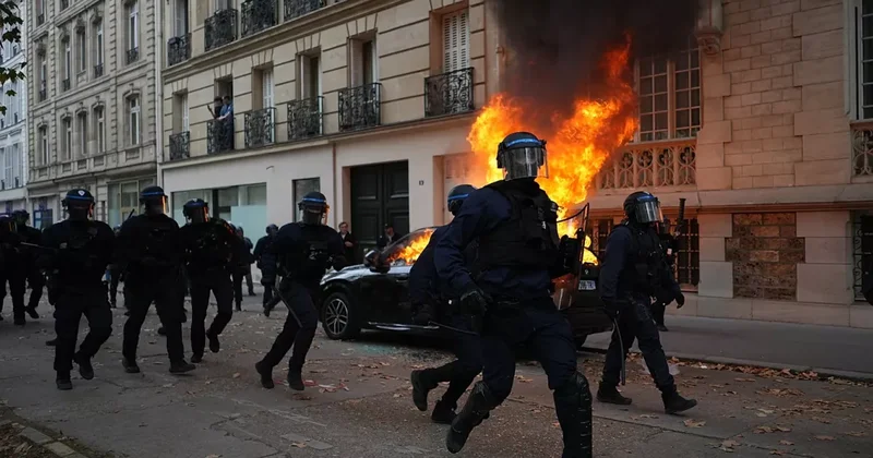 Граждан Германии предупредили о рисках пребывания во Франции