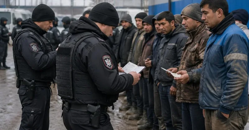 Moskvada əməliyyat: Minlərlə miqrant Rusiyadan çıxarılacaq