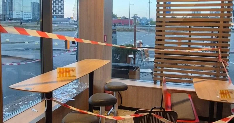 Российский удар пришелся по ресторану McDonald’s в Киеве