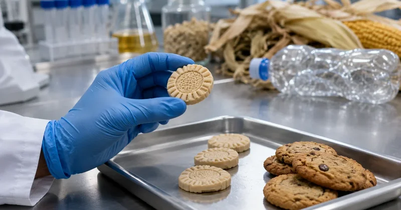 Plastik tullantılardan peçenye hazırlanır? VİDEO
