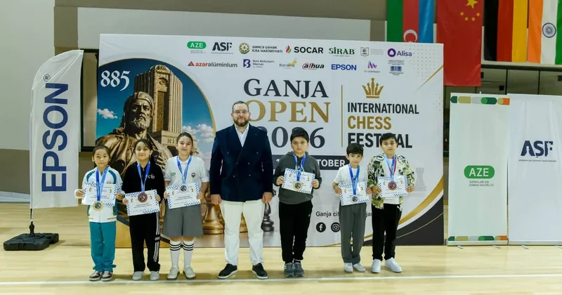 Ganja Open 2026 beynəlxalq şahmat festivalına yekun vurulub