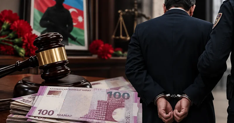 Şəhid ailələrinin pulunu mənimsəyən məmura ağır cəza verildi