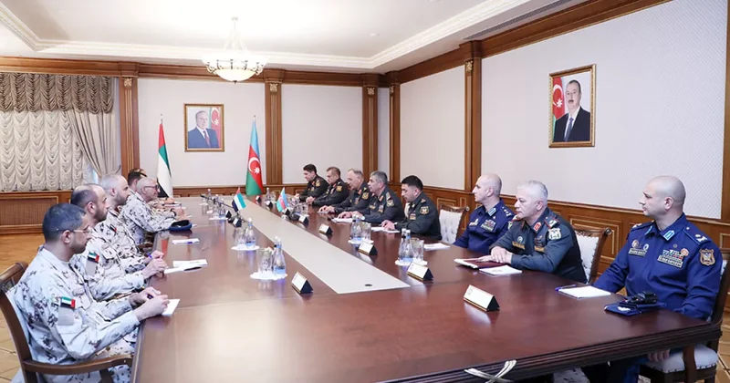 Баку и Абу Даби обсудили военное сотрудничество ФОТО