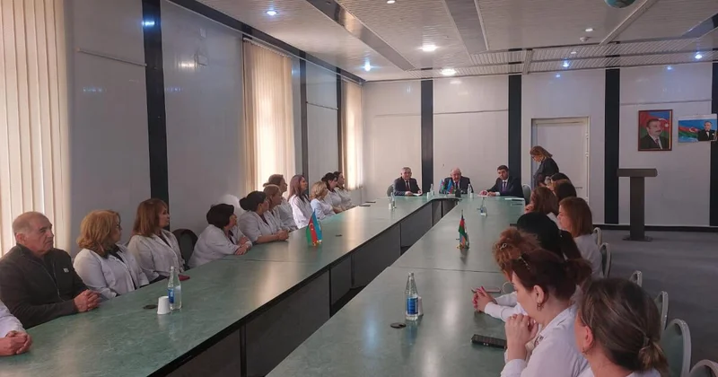 Bakı şəhər Dezinfeksiya Mərkəzində müşavirə keçirilib FOTOLAR