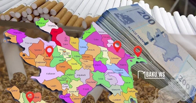 Siqaretə ən çox pul hansı bölgədə xərclənir? Bakı deyilmiş...