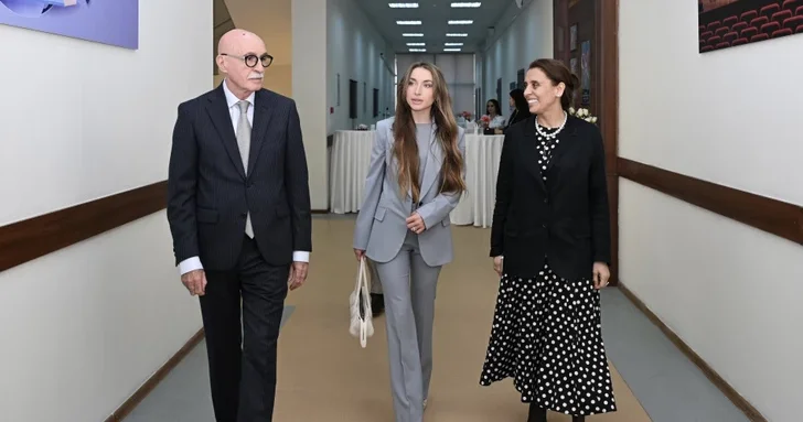 Алёна Алиева приняла участие в открытии Инклюзивного учебно методического центра в Баку