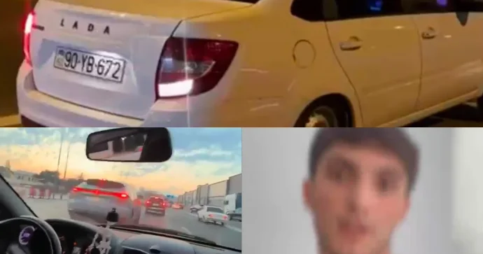 Narkotik istifadən edən sürücü 20 SUTKA HƏBS EDİLDİ VİDEO