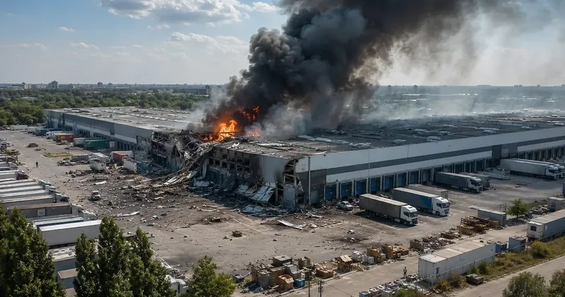 Россия ударила по складу фармгиганта в Украине