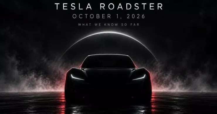 Tesla yeni modelini nümayiş etdirib: avtomobil havada manevrlər edir