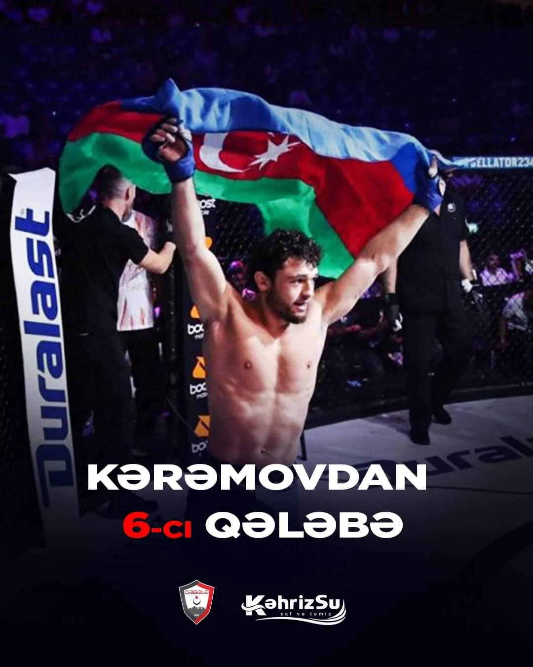 MMA döyüşçüsü Vüqar Kərəmov növbəti sınağına çıxdı İdmanXəbər