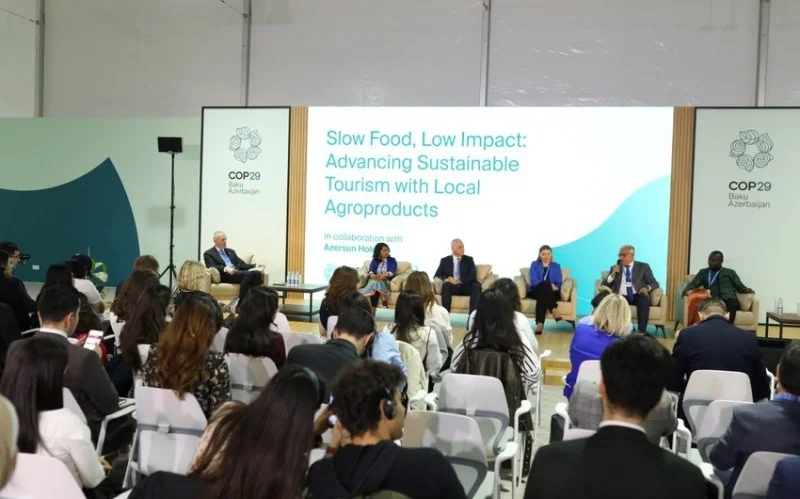 COP29da Slow Food mövzusunda panel müzakirəsi keçirilib