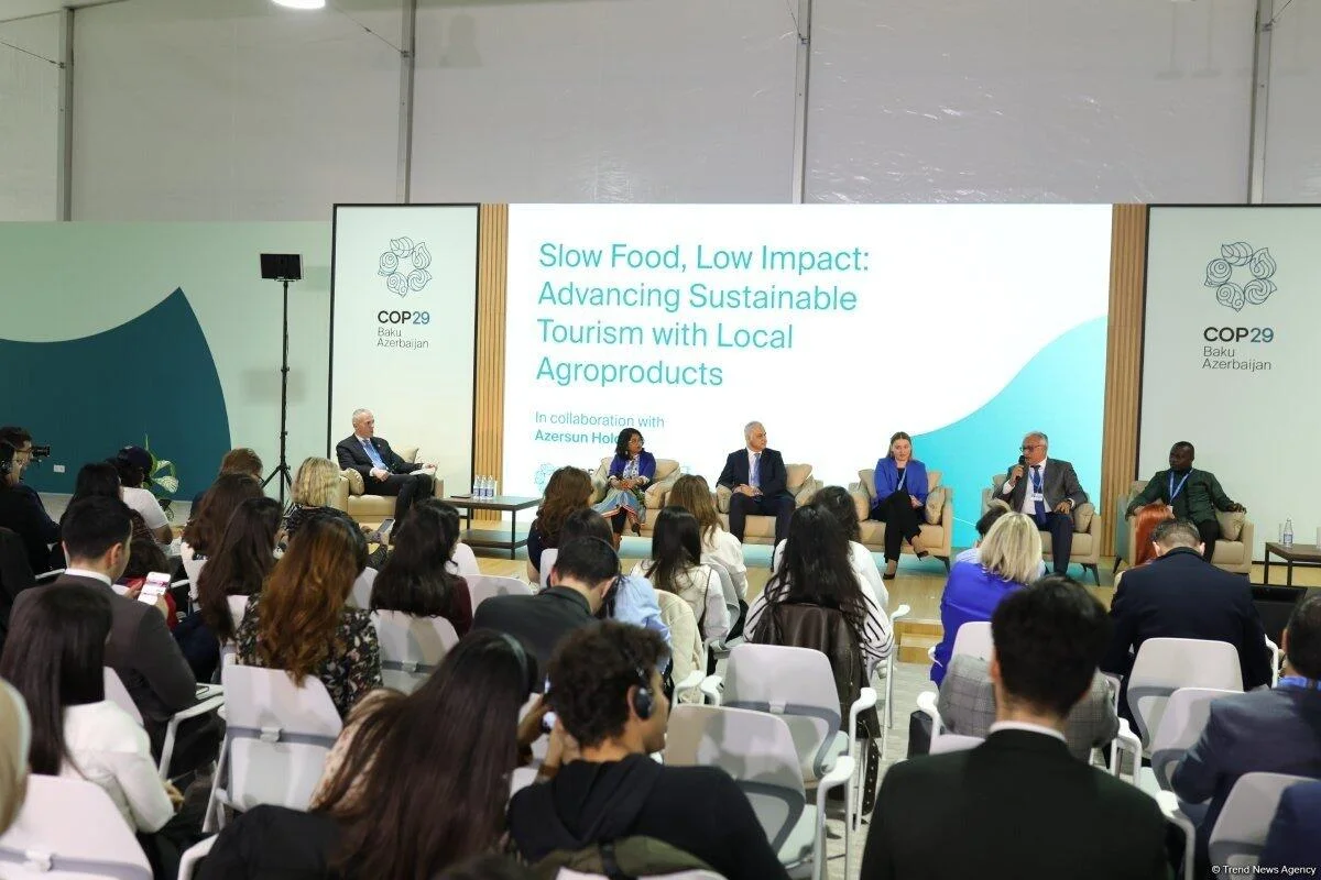 На COP29 прошла панельная дискуссия на тему Slow Food ФОТО