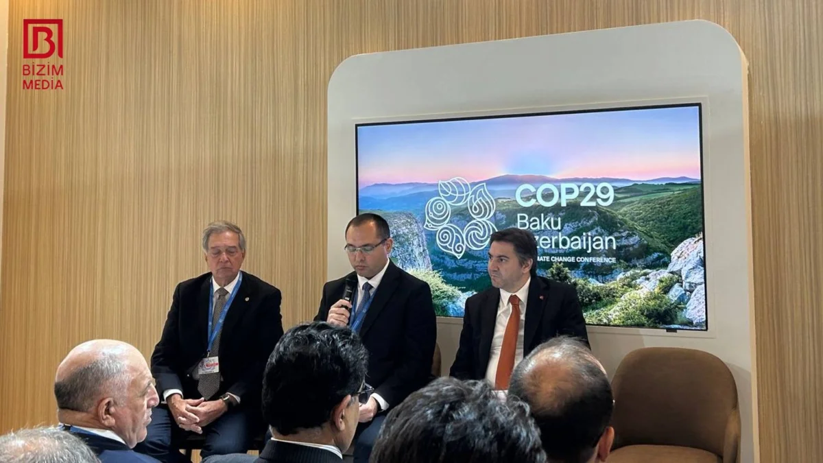 COP29un Azərbaycan pavilyonunda ölkə nazirlərinin görüşü KEÇİRİLİR FOTO