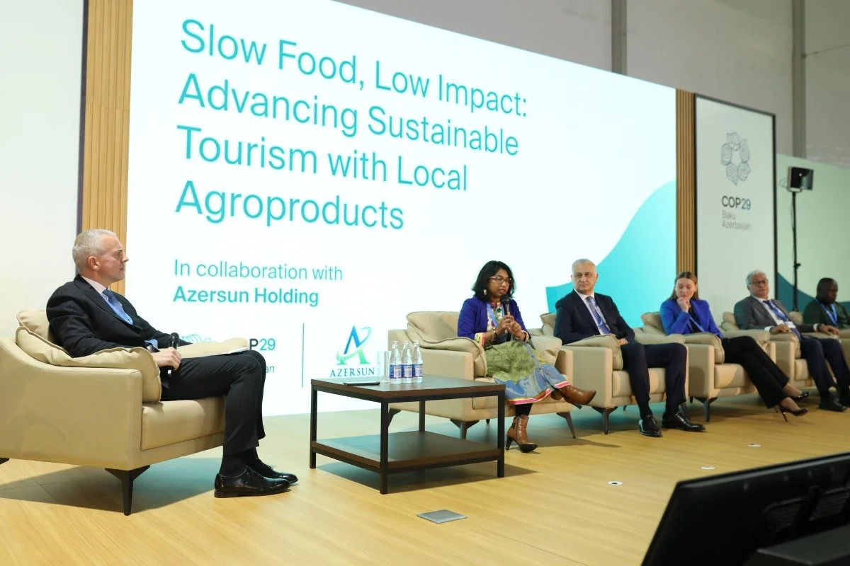 COP29da “Slow Food” mövzusunda panel müzakirəsi keçirilib FOTO Doğru Xəbərlər