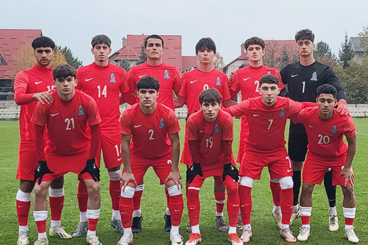 U19 millimiz son dəqiqədə qələbəni əldən verdi YENİLƏNİB