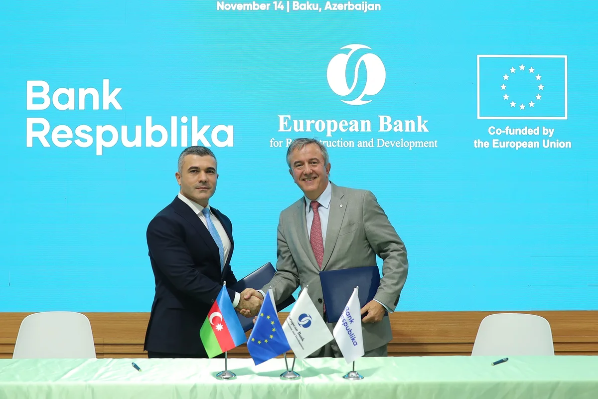 Bank Respublika və EBRD COP29 çərçivəsində yaşıl kredit sazişi imzalayıb Azərbaycanda özəl xəbərlər, araşdırmalar, təhlillər və müsahibələrin tək ünvanı