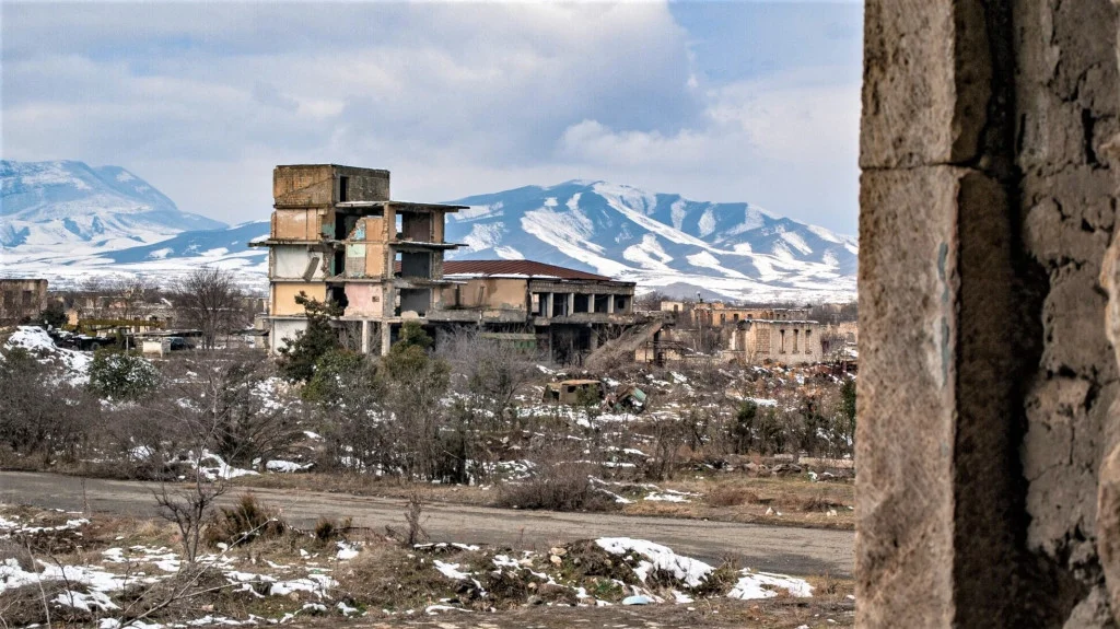 4 года назад армия Азербайджана вошла в освобожденный Агдамский район