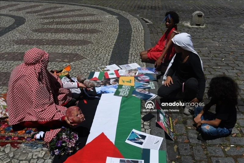 G20də Fələstinə dəstək NÜMAYİŞİ