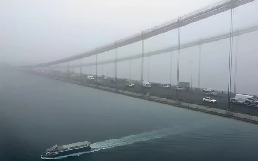 İstanbul boğazında gəmilərin hərəkəti ikitərəfli dayandırıldı KONKRET