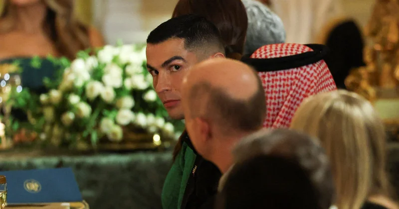 Ronaldo Ağ Evdə təşkil olunan şam yeməyində iştirak etdi