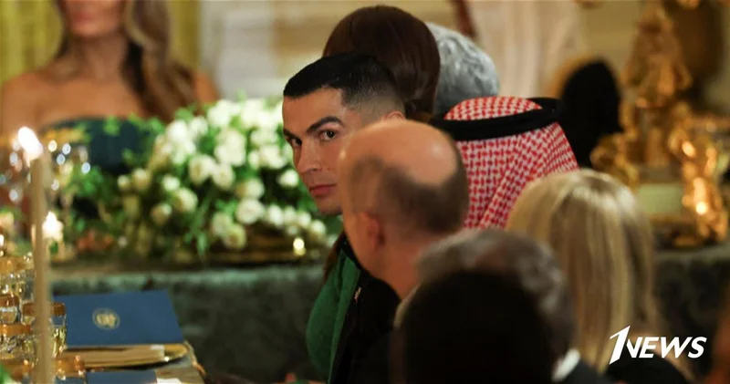 Криштиану Роналду посетил ужин устроенный Трампом в Белом доме ВИДЕО